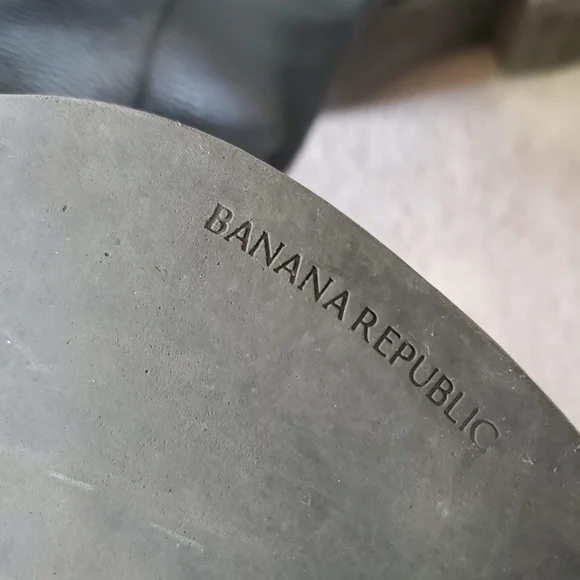 Banana Republic Black Genuine Leather Preppy Equestrian Riding Boots 9 - Picture 4 of 7